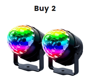 🔥Christmas Limited-Time Offer: 50% OFF!!!🔥Colorful Rotating Magic Disco Ball Light.