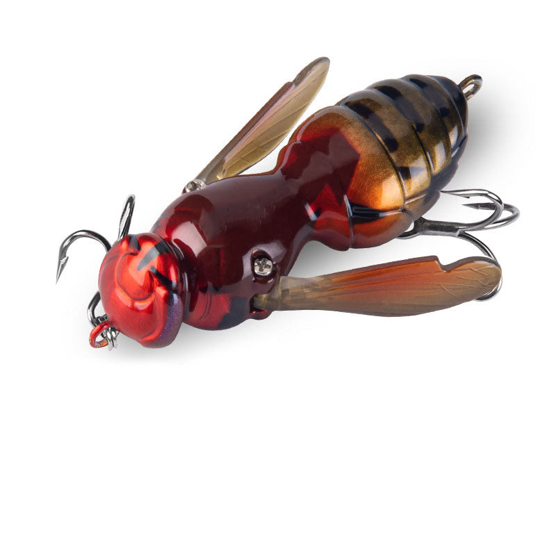 🔥 🐝 Bionic Wasp Topwater Lure That Triggers Explosive Strikes.