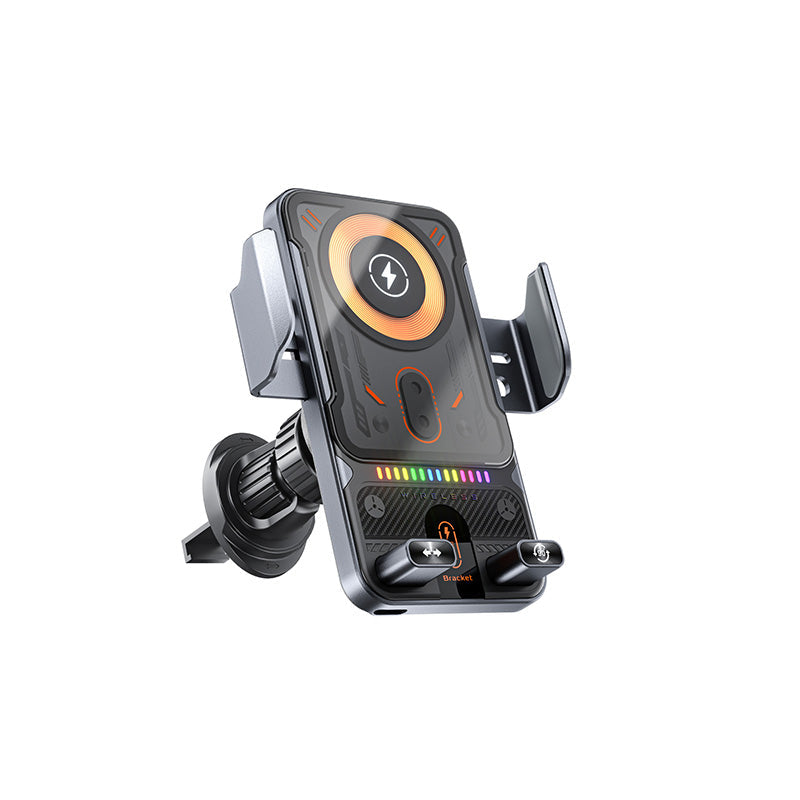 π40% OFF!π± 2-in-1 Car Phone Holder & Wireless Charger β 360Β° Rotation, Strong Grip & Fast Charging π