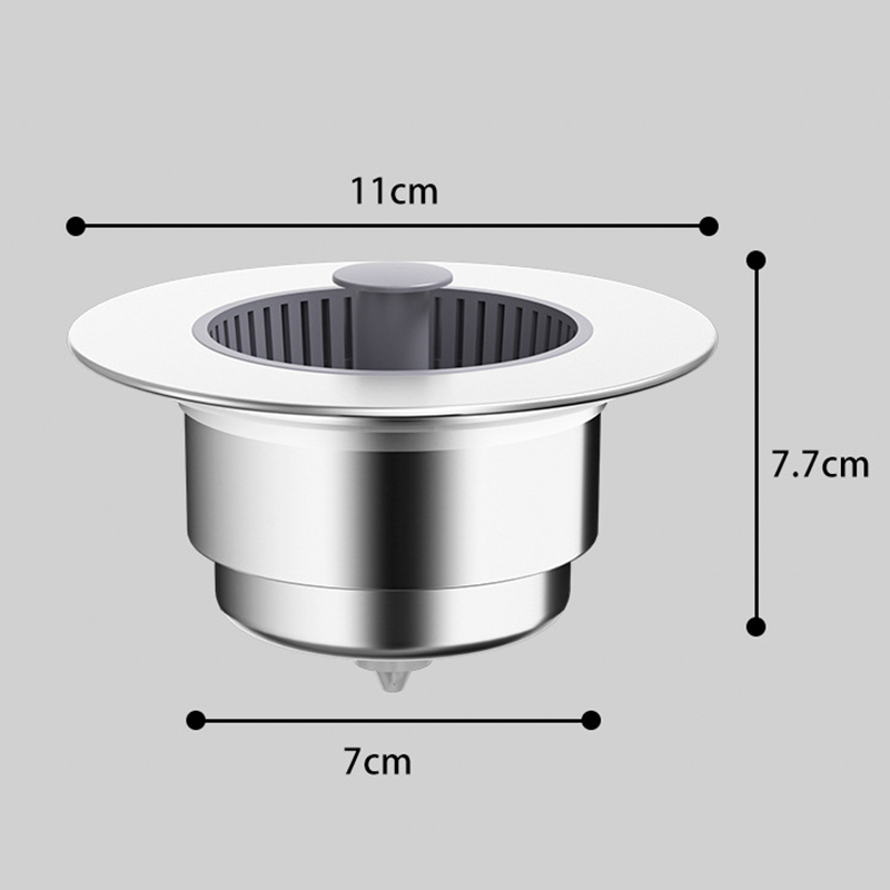 ⏰LAST DAY - BUY 1 GET 1 FREE!!🔥Pop-Up Sink Drain Stopper with Strainer