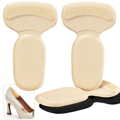 Anti-slip Heel Liners Soft Cushion Heel Protector Pads for Women Men Shoes.