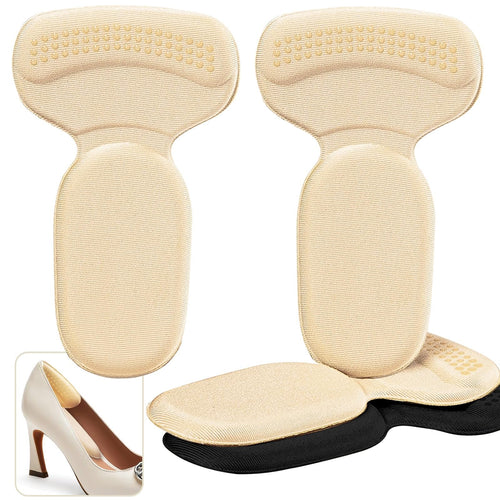 Anti-slip Heel Liners Soft Cushion Heel Protector Pads for Women Men Shoes.