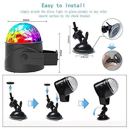 🔥Christmas Limited-Time Offer: 50% OFF!!!🔥Colorful Rotating Magic Disco Ball Light.