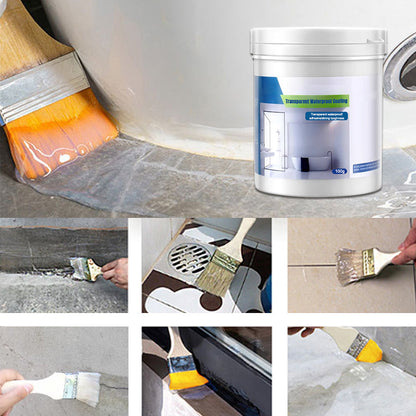 💥LAST 24 HOURS BUY 2 GET 1 FREE!!🏆Transparent Waterproof Coating, Instant Leak Repair Sealant