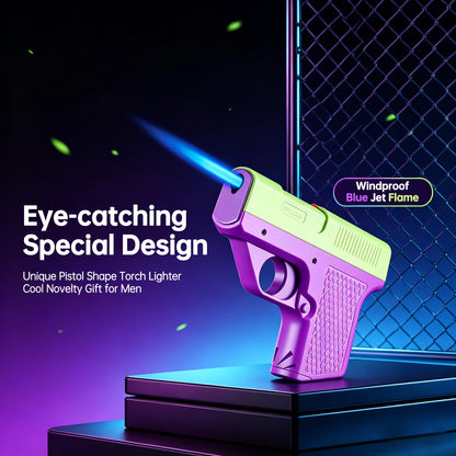 🔥 50% OFF🔥Cool Butane Pistol Torch Lighter