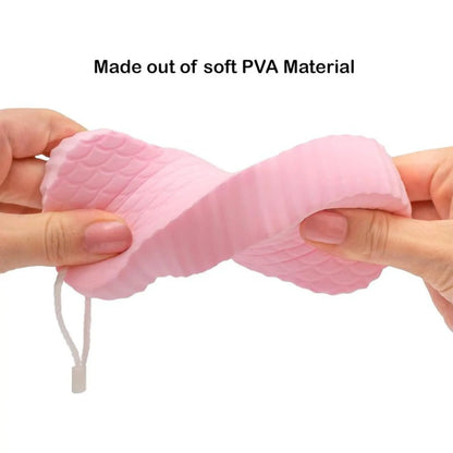 Magic Exfoliating Bath Spongeonge,3D Super Soft Exfoliating Bath Sponge, Skin Friendly and Reusable for Adults Children and Pregnant Women.