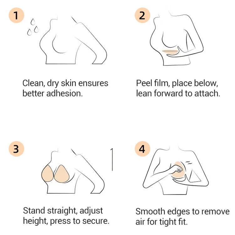 🔥Buy 1 Get 1 Free🔥Invisible Breast Lift Pads-48% OFF.