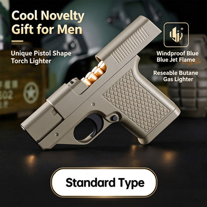 🔥 50% OFF🔥Cool Butane Pistol Torch Lighter