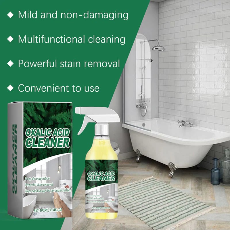 Oxalic Acid Powerful Stain Cleaner.