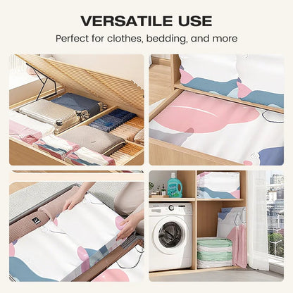No-Pump Large Vacuum Storage Compression Bags.