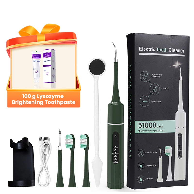 🦷Professional Multi-Function & Multi-Speed Ultrasonic Teeth Cleaner