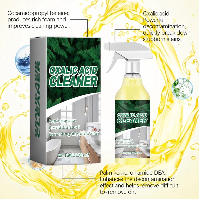 Oxalic Acid Powerful Stain Cleaner.