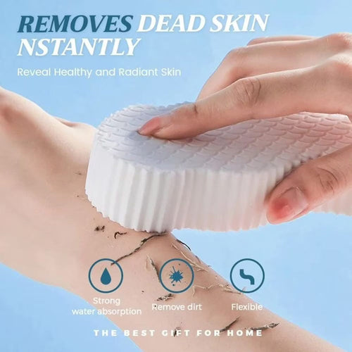 Magic Exfoliating Bath Spongeonge,3D Super Soft Exfoliating Bath Sponge, Skin Friendly and Reusable for Adults Children and Pregnant Women.