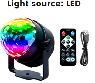 🔥Christmas Limited-Time Offer: 50% OFF!!!🔥Colorful Rotating Magic Disco Ball Light.