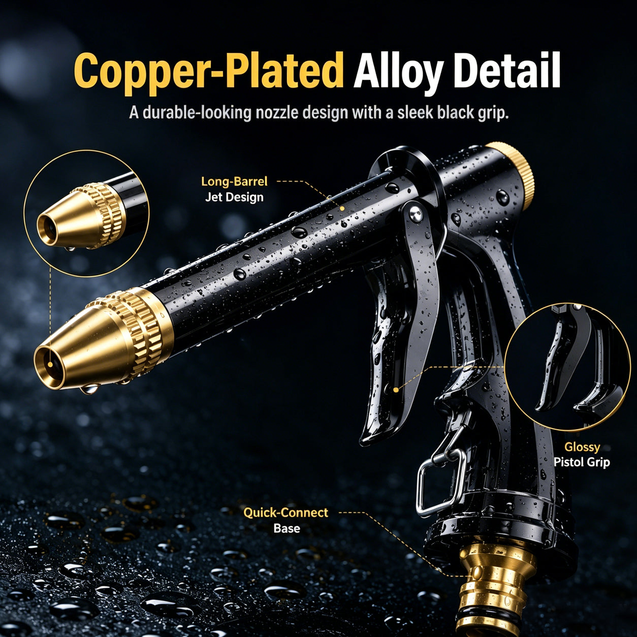 💪LAST DAY BUY 2 GET 1 FREE!!🏆High-Pressure Washer Spray Nozzle Set