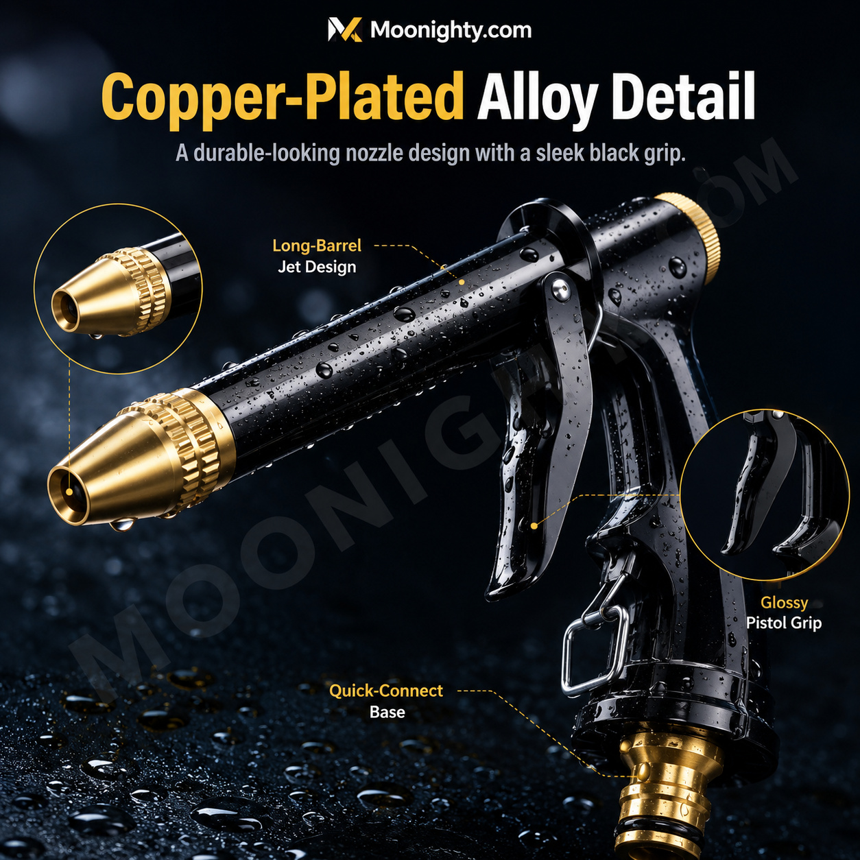 💪LAST DAY BUY 2 GET 1 FREE!!🏆High-Pressure Washer Spray Nozzle Set.