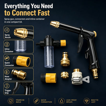 💪LAST DAY BUY 2 GET 1 FREE!!🏆High-Pressure Washer Spray Nozzle Set