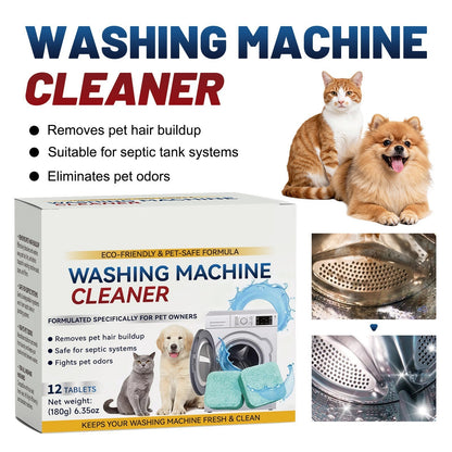 🔥 Powerful Washer Deep Cleaner Tablets – Eliminate Hidden Bacteria & Bad Smells Fast.