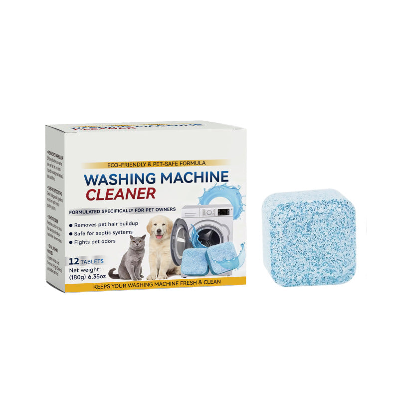 🔥 Powerful Washer Deep Cleaner Tablets – Eliminate Hidden Bacteria & Bad Smells Fast.