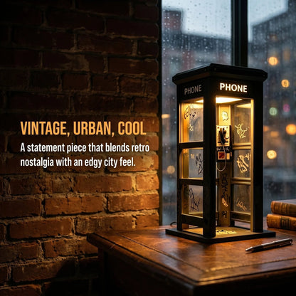 📞50% OFF NOW✨Vintage Phone Booth Ambient Lamp.