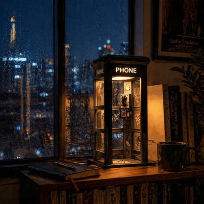 📞50% OFF NOW✨Vintage Phone Booth Ambient Lamp.