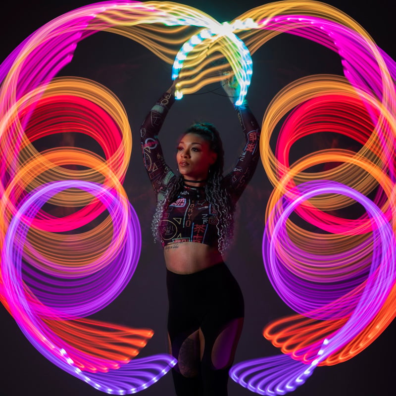 🔥Vibrant LED Flow Fans🎁.