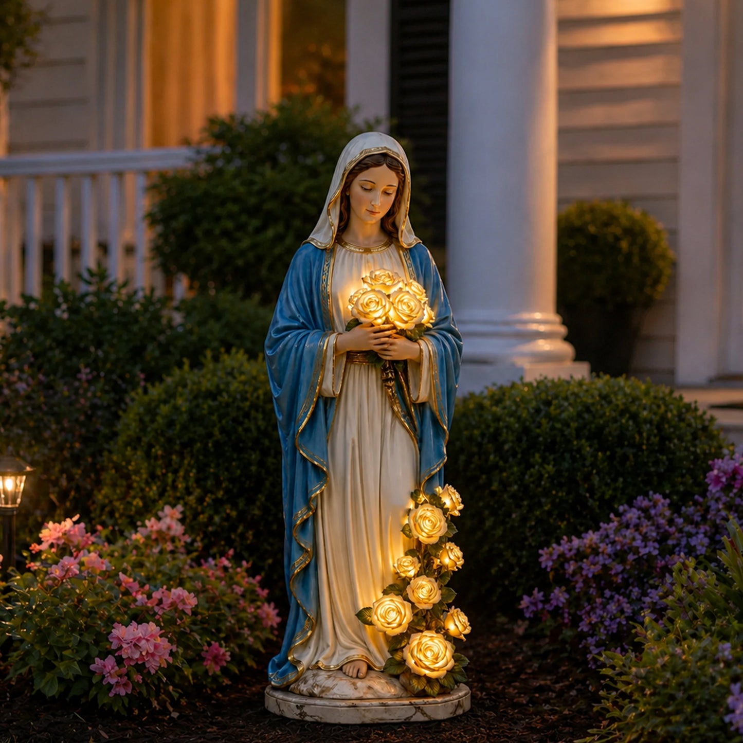 💗Virgin Mary Garden Light.