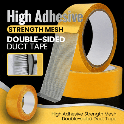 Strong Adhesive Double-sided Gauze Fiber Mesh Tape.