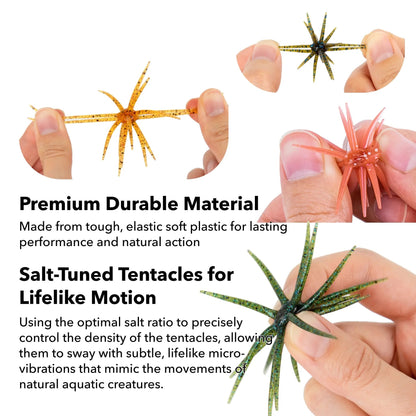 🎣2026 HOT SALE 49% OFF🐙 Tentacle Finesse Soft Plastic Lure.