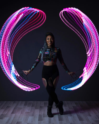 🔥Vibrant LED Flow Fans🎁.