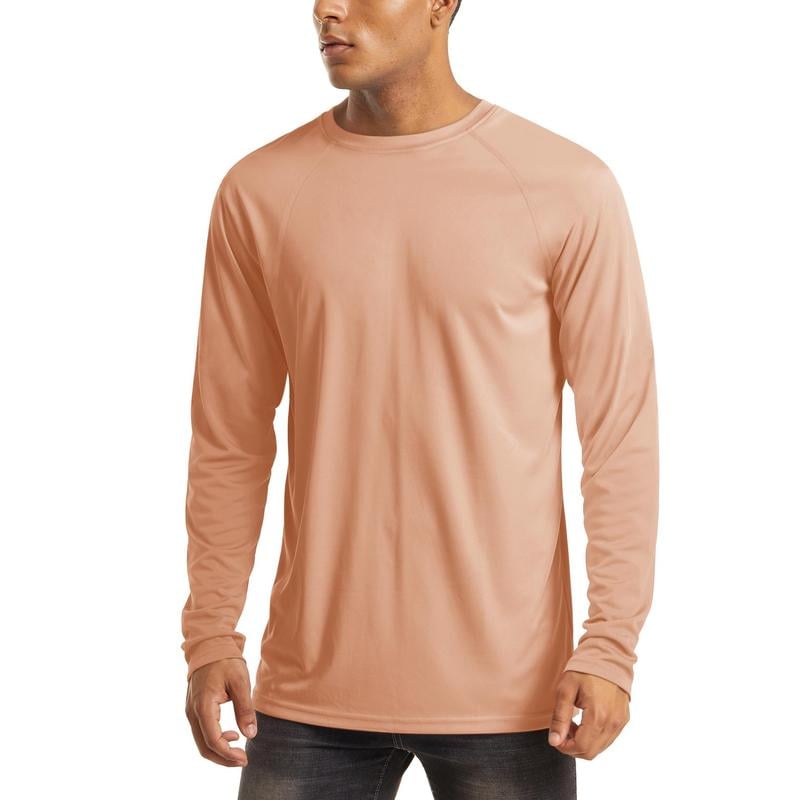 🏆50K+ Sold⚡ Men’s UPF 50+ Long Sleeve Performance Shirt – Quick Dry, Lightweight & Breathable.
