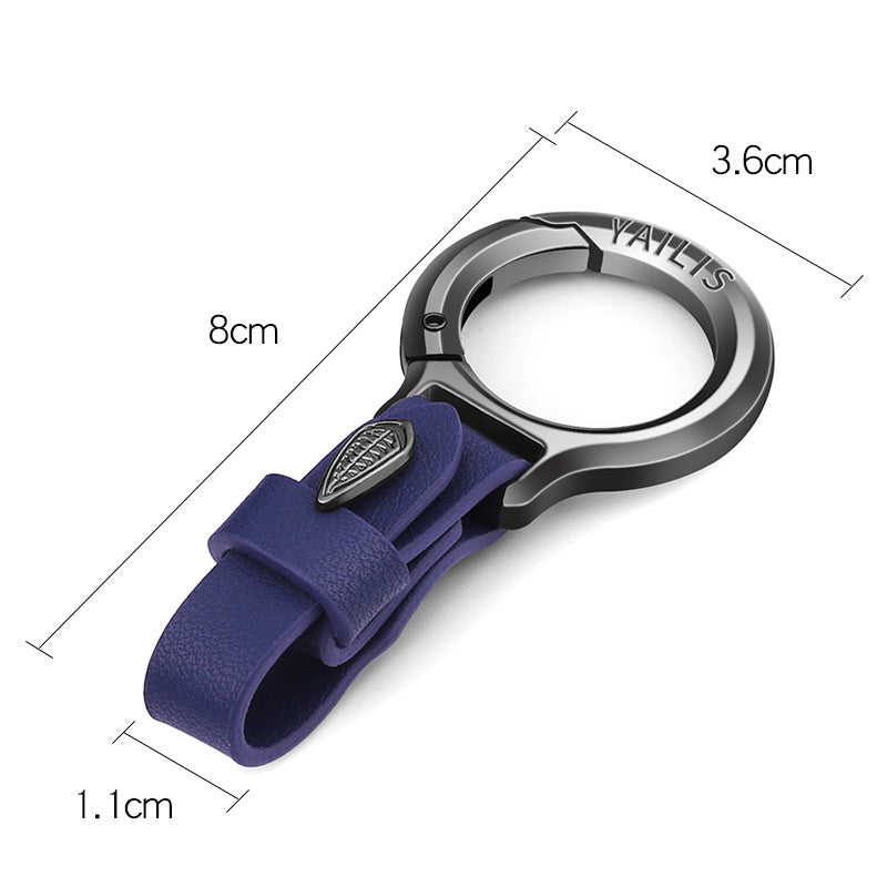 Leather Car Key Chain