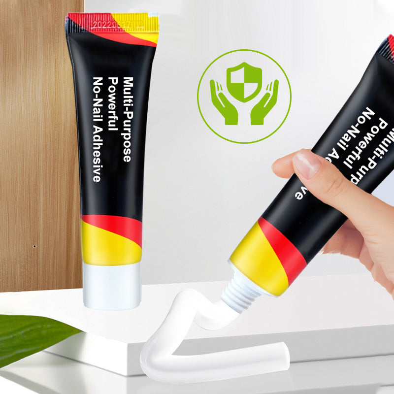 Multi-Purpose Powerful No-Nail Adhesive.