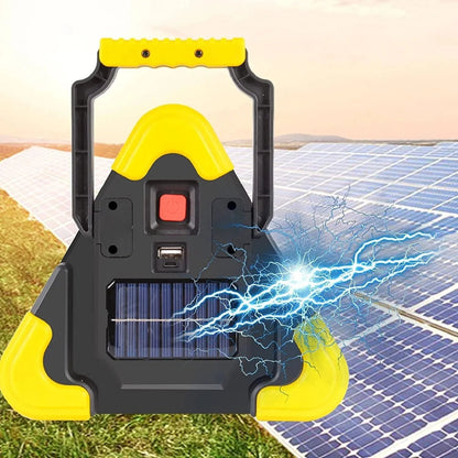 🔥2025 New Arrival🔥3-IN-1 Solar Emergency Triangle Warning Light at the Roadside.
