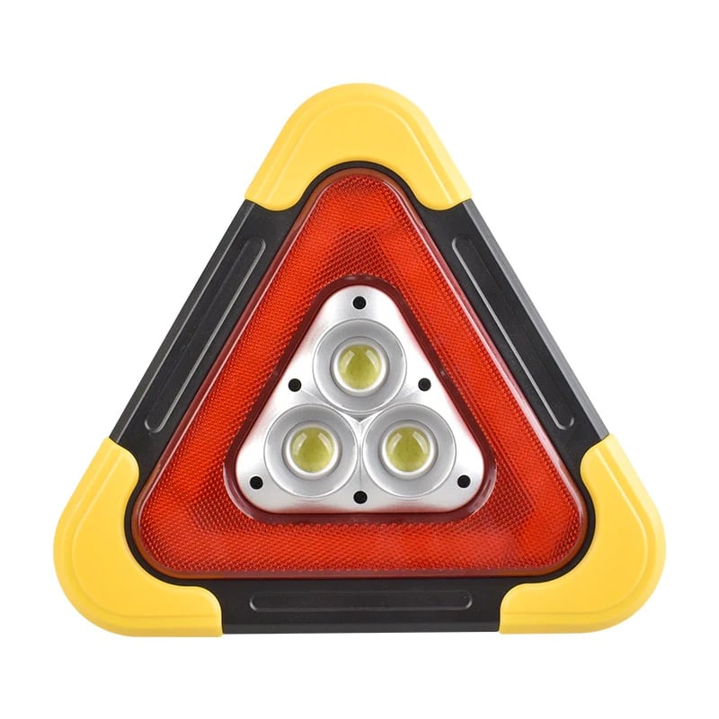🔥2025 New Arrival🔥3-IN-1 Solar Emergency Triangle Warning Light at the Roadside.