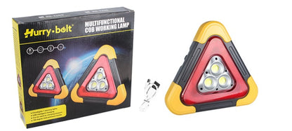🔥2025 New Arrival🔥3-IN-1 Solar Emergency Triangle Warning Light at the Roadside.