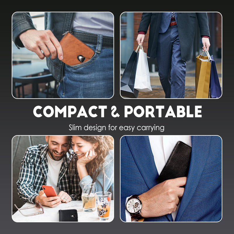 📢60% OFF NOW!!!🔥Men's Vintage Compact Zipper Wallet