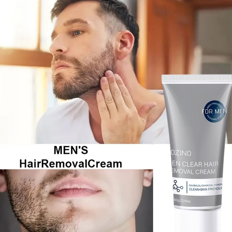 Men's Fast-Acting Hair Removal Cream.