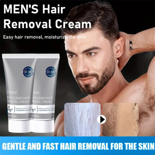 Men's Fast-Acting Hair Removal Cream.