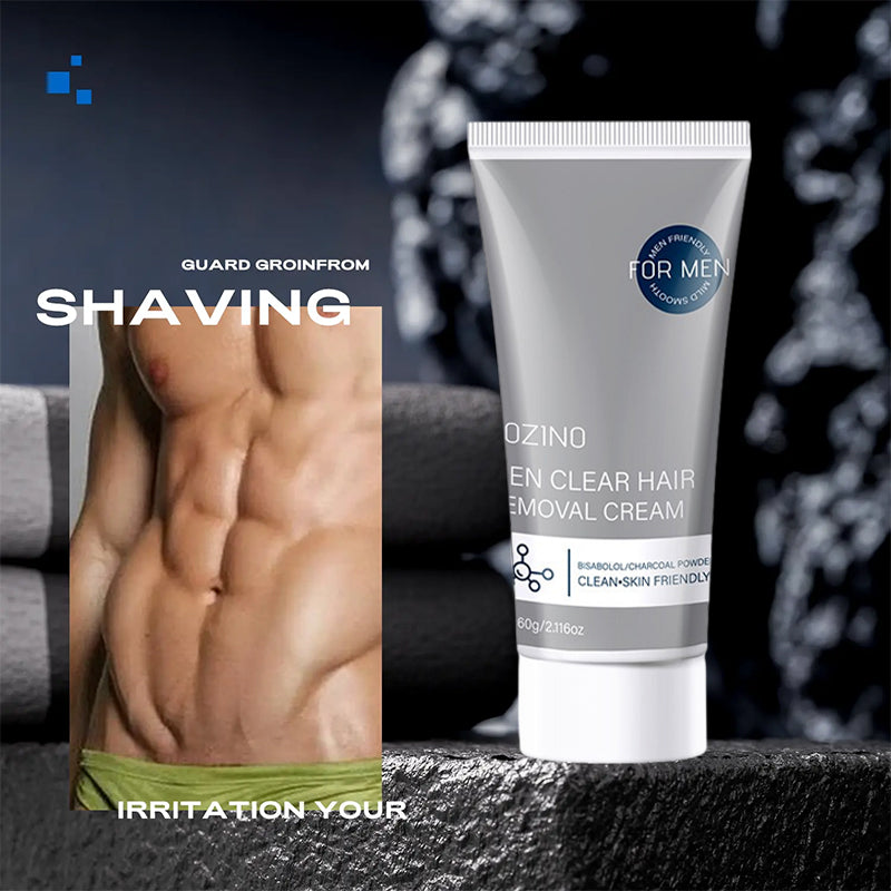 Men's Fast-Acting Hair Removal Cream.