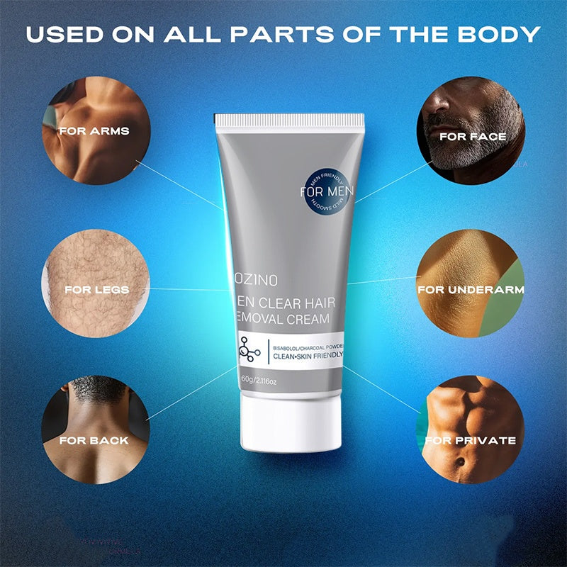 Men's Fast-Acting Hair Removal Cream.