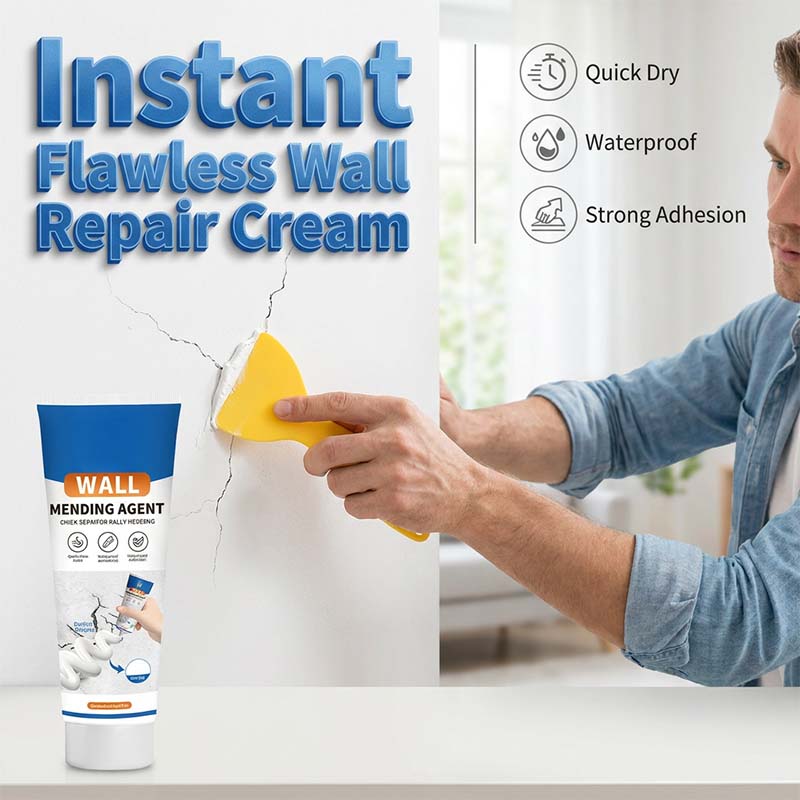 🏆LAST DAY SALE 50% OFF🔥Quick-Dry Wall Repair Cream.