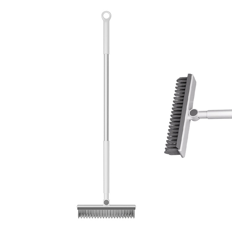 🧹 2-in-1 Grout & Corner Scrubber Brush with Squeegee🫧.