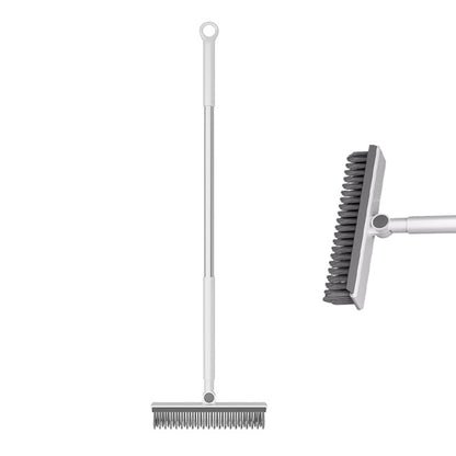 🧹 2-in-1 Grout & Corner Scrubber Brush with Squeegee🫧.