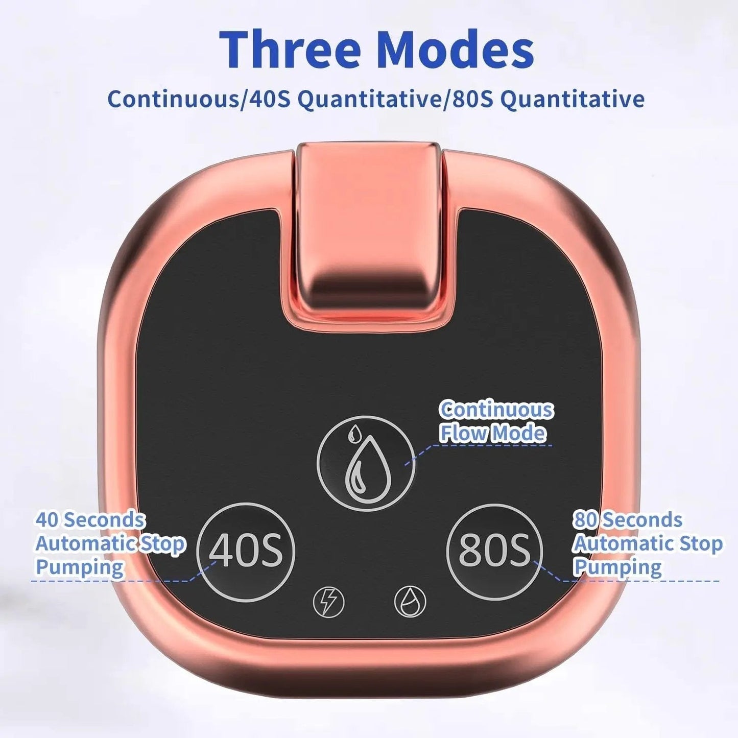 🏠 Automatic dispenser pump – multifunctional, silent & perfect for home, office, summer cottage & camping, fits most standard bottles 🌿.