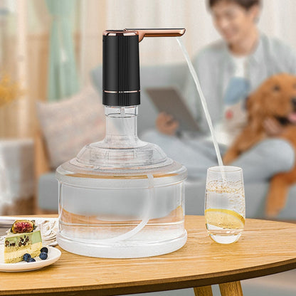 🏠 Automatic dispenser pump – multifunctional, silent & perfect for home, office, summer cottage & camping, fits most standard bottles 🌿.