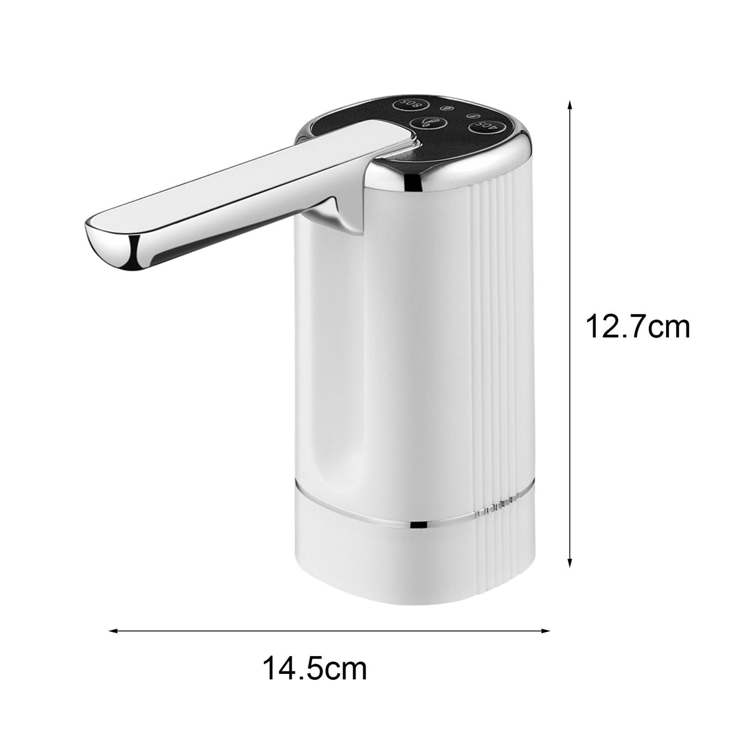 🏠 Automatic dispenser pump – multifunctional, silent & perfect for home, office, summer cottage & camping, fits most standard bottles 🌿.